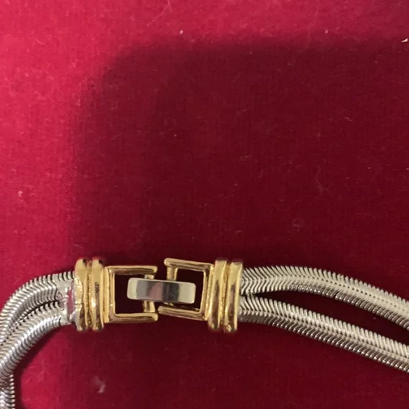 Two Strand Silver Necklace - Picture 5 of 6